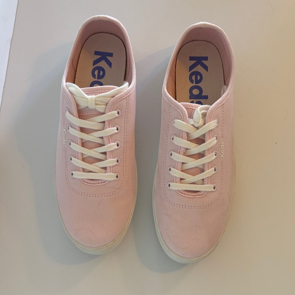Keds Pink Canvas Sneakers